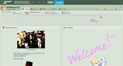 Desktop Screenshot of animeluvr15.deviantart.com