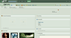Desktop Screenshot of eagle-lens.deviantart.com
