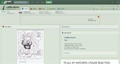 Desktop Screenshot of lambz-maxim.deviantart.com