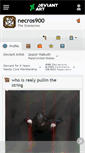 Mobile Screenshot of necros900.deviantart.com