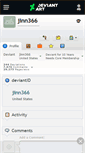 Mobile Screenshot of jinn366.deviantart.com