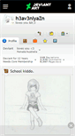 Mobile Screenshot of h3av3nlyazn.deviantart.com