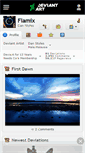 Mobile Screenshot of flamix.deviantart.com