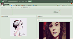 Desktop Screenshot of kittehfae.deviantart.com