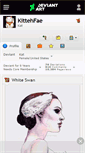 Mobile Screenshot of kittehfae.deviantart.com