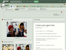 Tablet Screenshot of faria4.deviantart.com