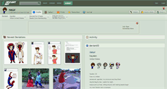 Desktop Screenshot of neuv.deviantart.com
