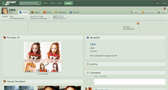 Desktop Screenshot of liinh.deviantart.com