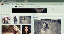 Desktop Screenshot of kseniacrispi.deviantart.com
