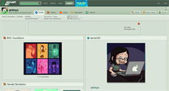 Desktop Screenshot of animyx.deviantart.com