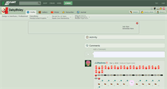 Desktop Screenshot of daisybisley.deviantart.com