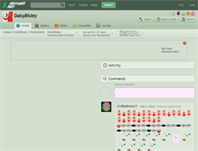 Tablet Screenshot of daisybisley.deviantart.com