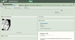 Desktop Screenshot of konanrapeface.deviantart.com