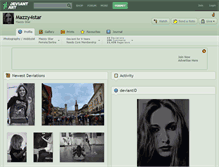 Tablet Screenshot of mazzy4star.deviantart.com