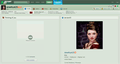 Desktop Screenshot of amethyst25.deviantart.com
