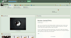 Desktop Screenshot of drakma.deviantart.com
