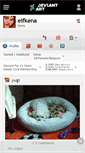 Mobile Screenshot of elfkena.deviantart.com