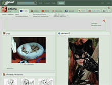 Tablet Screenshot of elfkena.deviantart.com