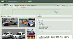 Desktop Screenshot of dustyjo.deviantart.com