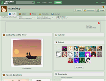 Tablet Screenshot of hazardbaby.deviantart.com