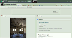 Desktop Screenshot of burningtherosesstock.deviantart.com