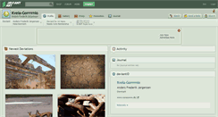 Desktop Screenshot of kvela-gorrrrnio.deviantart.com