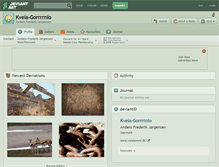 Tablet Screenshot of kvela-gorrrrnio.deviantart.com