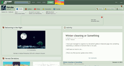 Desktop Screenshot of heruka.deviantart.com