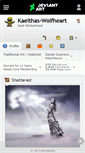 Mobile Screenshot of kaelthas-wolfheart.deviantart.com