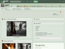Tablet Screenshot of emant.deviantart.com