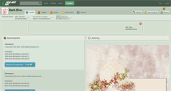 Desktop Screenshot of dark-elve.deviantart.com