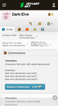 Mobile Screenshot of dark-elve.deviantart.com