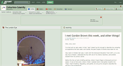 Desktop Screenshot of colourless-calamity.deviantart.com