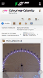 Mobile Screenshot of colourless-calamity.deviantart.com