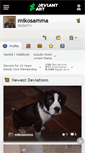 Mobile Screenshot of mikosamma.deviantart.com