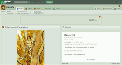 Desktop Screenshot of mewaru.deviantart.com