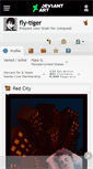 Mobile Screenshot of fly-tiger.deviantart.com