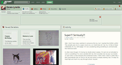 Desktop Screenshot of devan-lynelle.deviantart.com