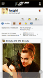 Mobile Screenshot of fastgirl.deviantart.com