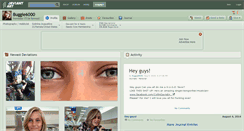 Desktop Screenshot of buggie6000.deviantart.com