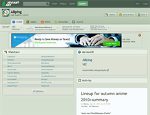 Tablet Screenshot of abping.deviantart.com