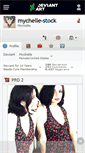 Mobile Screenshot of mychelle-stock.deviantart.com