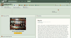 Desktop Screenshot of buddyman2011.deviantart.com