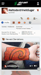Mobile Screenshot of maltodextrineissugar.deviantart.com