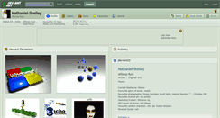 Desktop Screenshot of nathaniel-shelley.deviantart.com