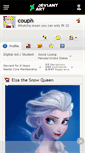 Mobile Screenshot of couph.deviantart.com