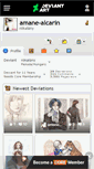 Mobile Screenshot of amane-alcarin.deviantart.com