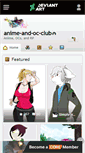 Mobile Screenshot of anime-and-oc-club.deviantart.com