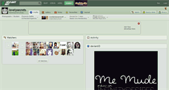 Desktop Screenshot of lovelysecrets.deviantart.com