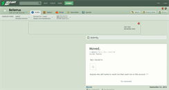 Desktop Screenshot of bellemus.deviantart.com
